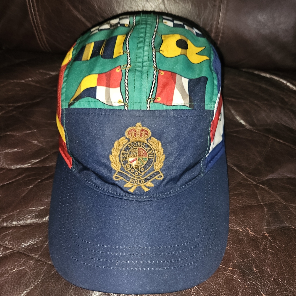 Polo by Ralph Lauren Multicolor Flag Cap